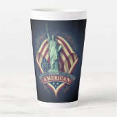 Amerikaner. Milchtasse (Vorderseite)