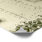 Amerikaner mit der Marke I Poster (Ecke)