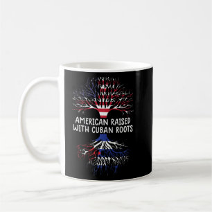 Amerikaner mit kubanischen Wurzeln kubanische Flag Kaffeetasse