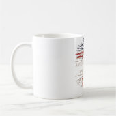 Amerikaner mit Wurzeln Kaffeetasse (Links)