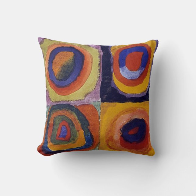 Amerikaner MoJo Kissen durch kandinsky (Vorderseite)