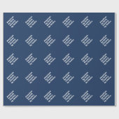 Amerikaner nach Geburt, Land nach Wahl Geschenkpapier (Flach)