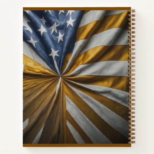 Amerikaner Notizblock (Rückseite)