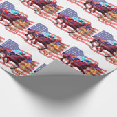 Amerikaner Pharoah 2015 Geschenkpapier (Ecke)