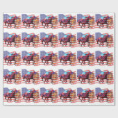 Amerikaner Pharoah 2015 Geschenkpapier (Flach)