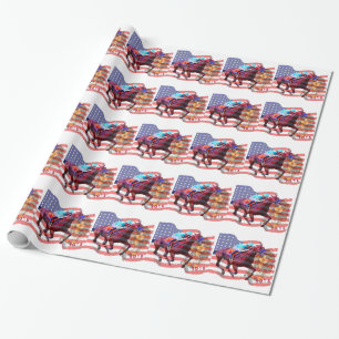 Amerikaner Pharoah 2015 Geschenkpapier