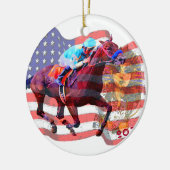 Amerikaner Pharoah 2015 Keramik Ornament (Links)