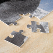 Amerikaner Pitbull Terrier Hündchen Puzzle (Seite)