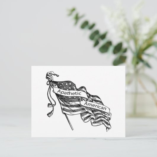 Amerikaner Postkarte (Stehend Vorderseite)