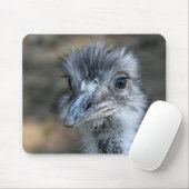 Amerikaner-Rhea-Porträt Mousepad (Mit Mouse)