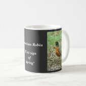 Amerikaner Robin Kaffeetasse (VorderseiteRechts)