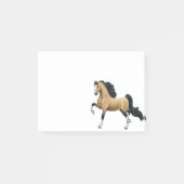 Amerikaner Saddlebred Gaited Post-it Klebezettel (Vorderseite)