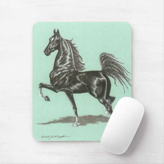 Amerikaner Saddlebred Mousepad (Mit Mouse)