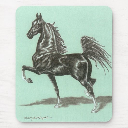 Amerikaner Saddlebred Mousepad (Vorne)
