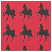 Amerikaner Saddlebred Pferd Stoff (Nahaufnahme)