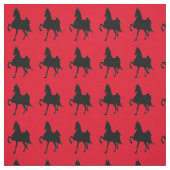 Amerikaner Saddlebred Pferd Stoff (Muster)