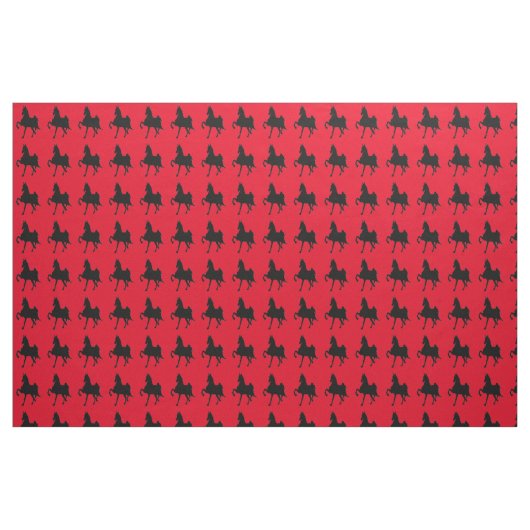 Amerikaner Saddlebred Pferd Stoff (Fat Quarter (45,7 x 55,9 cm))