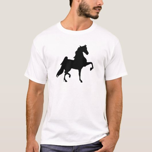 Amerikaner Saddlebred Pferd T-Shirt (Vorderseite)