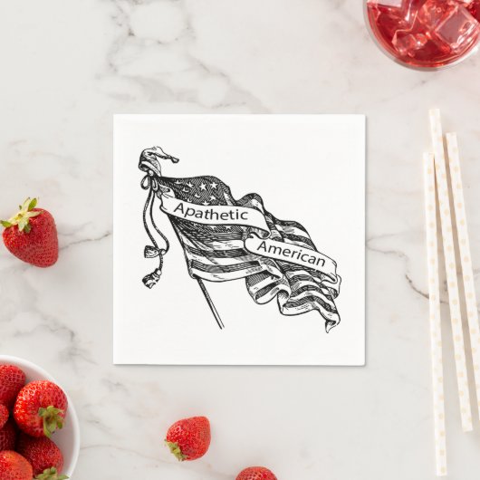 Amerikaner Serviette (Beispiel)