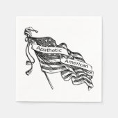 Amerikaner Serviette (Vorderseite)