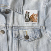 Amerikaner Shorthair Button (Beispiel)