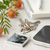 Amerikaner Shorthair Schlüsselanhänger (Seite)