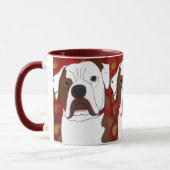 Amerikaner-Stier-HundeTasse Tasse (Links)