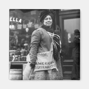Amerikaner Suffragette, 1910 Magnet