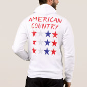 Amerikaner - T - Shirt Hoodie (Rückseite)