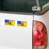 Amerikaner und Gadsden-Flagge Autoaufkleber (Auf Lkw)