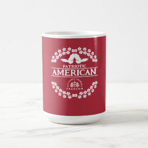 AMERIKANER USA 1776 FREIHEIT DER GOTT FAMILIE KAFFEETASSE