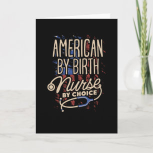 Amerikaner von Birth Nurse by Choice Karte