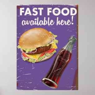 Amerikaner-weite NahrungsmittelVintages Poster