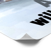 Amerikaner werden immer für Freiheit kämpfen Poster (Ecke)