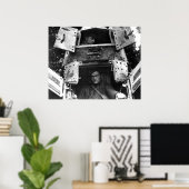 Amerikaner Whippet Poster (Heimbüro)