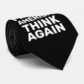 Amerikaner wieder zum politischen Satire-Lehrer ma Krawatte (Gerollt)