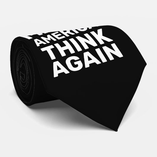 Amerikaner wieder zum politischen Satire-Lehrer ma Krawatte (Gerollt)