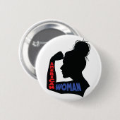 Amerikanerin Button (Vorne & Hinten)