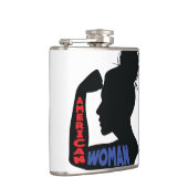 Amerikanerin Flachmann (Rechts)