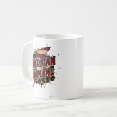 Amerikanerin Kaffeetasse (Vorderseite Links)