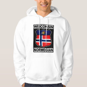 Amerikanerin Wisconsin Hoodie