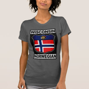 Amerikanerin Wisconsin T-Shirt