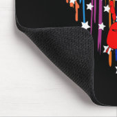 Amerikanerinnen hören heftiges Schweigen Mousepad (Ecke)