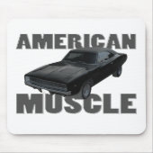 Amerikanermuskel 1968 des Dodgeladegeräts r/t Mousepad (Vorne)