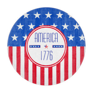 Amerikanisch 1776 patriotisch schneidebrett