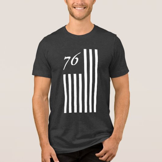 Amerikanisch 1776 Tri-Blend shirt (Vorderseite)