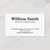 Amerikanisch, 8,9 cm x 5,1 cm visitenkarte (Rückseite)