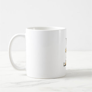 Amerikanisch-Akita Hund I Liebe Mama Tattoo Kaffeetasse