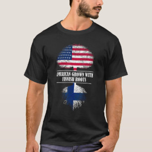 Amerikanisch angebaut mit finnischen Wurzeln Finnl T-Shirt
