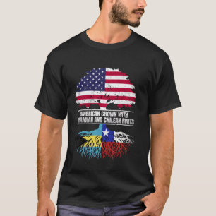Amerikanisch angebaut mit Flaggen-Herkunft bahamai T-Shirt